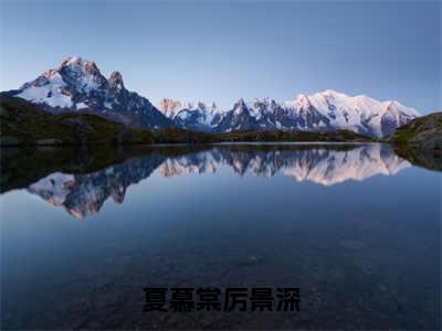 夏慕棠厉景深小说（厉景深夏慕棠）全文免费夏慕棠厉景深阅读无弹窗大结局-（厉景深夏慕棠）笔趣阁