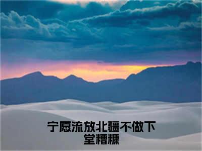 沈婼小说免费（宁愿流放北疆不做下堂糟糠）全文免费阅读无弹窗-宁愿流放北疆不做下堂糟糠小说全文免费阅读最新章节列表