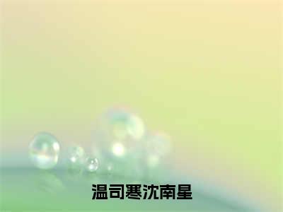 温司寒沈南星沈南星温司寒是什么小说-温司寒沈南星全文免费阅读无弹窗大结局（沈南星温司寒）最新章节列表在线阅读