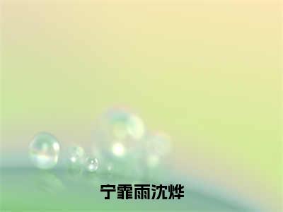 宁霏雨沈烨（沈烨宁霏雨小说）在线阅读全文-沈烨宁霏雨小说免费阅读完结版全文